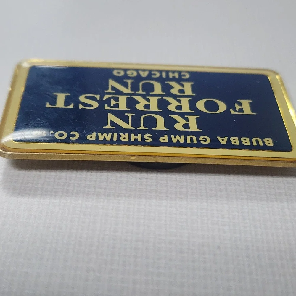 Vtg 1998 Bubba Gump Shrimp Company Restaurant Chicago, IL Souvenir Fridge Magnet